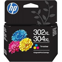Tinta HP 302XL / 304XL Color