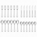 Set de Cubiertos Inoxidables LARRYHOUSE 24 Pcs