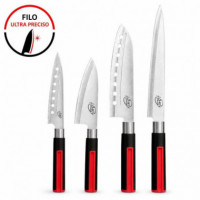 Juego Cuchillos Japoneses LARRYHOUSE 4 Pcs