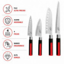 Juego Cuchillos Japoneses LARRYHOUSE 4 Pcs