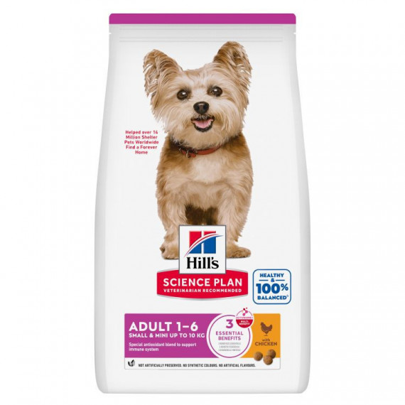 Hills Sp Perro Adulto Mini Pollo 3 Kg  HILL'S