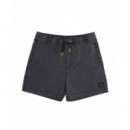 Bañadores Hombre Bermuda Deus Ex Machina Sandbar Acid Anthracite