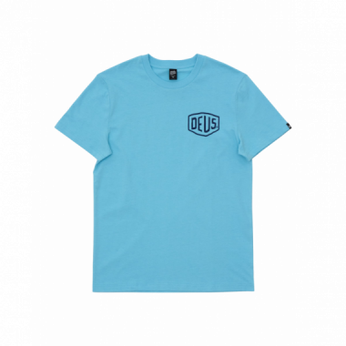 Camisetas Hombre Camiseta DEUS EX MACHINA Biarritz Address Sky Blue