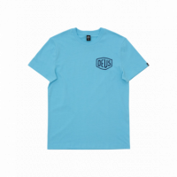 Camisetas Hombre Camiseta DEUS EX MACHINA Biarritz Address Sky Blue