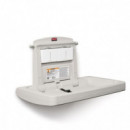 Cambiador Horizontal de Pañales de Pared  RUBBERMAID