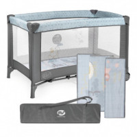 Cuna de Viaje Plegable Básic Azul  MS