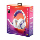 Auriculares Inalámbrico Gaming JBL Quantum 650 Blanco &amp Púrpura