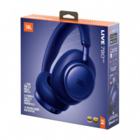Auriculares BLUETOOTH JBL Live 780NC con Cancelación de Ruido Azul