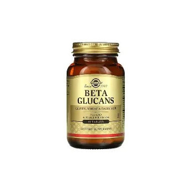 Beta 1,3 Glucans 60 Tabletas Suplementos SOLGAR
