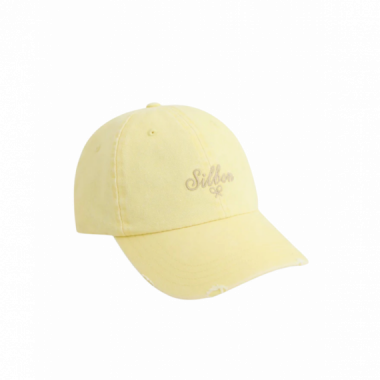 Gorra SILBON Estilo Denim Amarillo