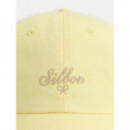 Gorra SILBON Estilo Denim Amarillo