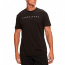 Camiseta Regular Linear Logo  TOMMY HILFIGER
