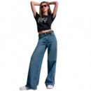 Camiseta Rhinestone lo Go Relaxed Fit  DKNY