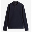 TOMMY HILFIGER - L/s Liquid Cotton Reg Polo - DW5 - F|MW0MW37317/DW5