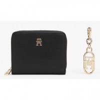TOMMY HILFIGER - Med Za W/flap + Charm - Bds - F|AW0AW18041/BDS