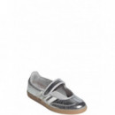 ADIDAS ORIGINALS - Samba Jane W - Silvmt Owhite GUM4 - KK2502/SILVMT Owhite GUM4