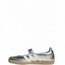 ADIDAS ORIGINALS - Samba Jane W - Silvmt Owhite GUM4 - KK2502/SILVMT Owhite GUM4