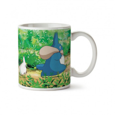 Taza Totoro Azul y Blanco Studio Ghibli  SEMIC