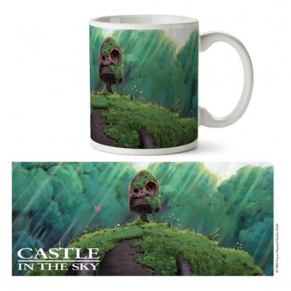 Taza el Castillo en el Cielo Robot Studio Ghibli  SEMIC