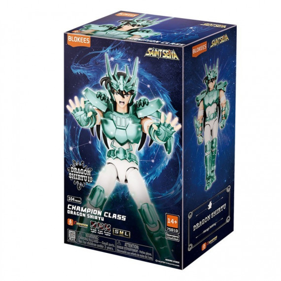 Figura Maqueta Dragon Shiryu Saint Seiya Champion Class Caballeros del Zodiaco  BLOKEES