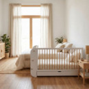 Cuna Evolutiva Salonica Blanco/madera Natural