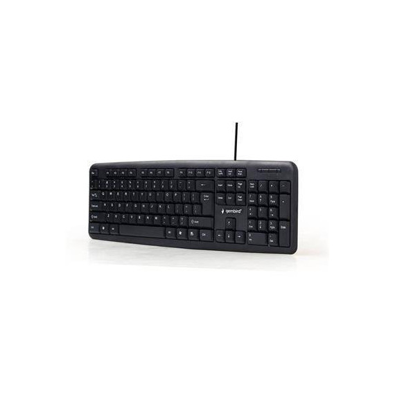 GEMBIRD Teclado Con Cable Negro KB-U-103-ES