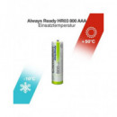 CAMELION Pack 4 Pilas AAA Recargables 800Mah BAT424
