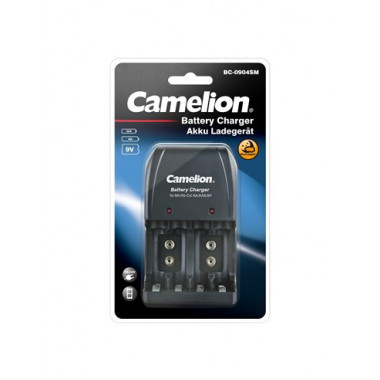 CAMELION Cargador Baterias AA/AAA/9V BC-0904SM