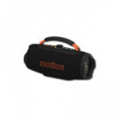 SAMI Altavoz Portatil Bluetooth MOTION RS-9124 Negro 40W Usb,Micro Sd,TWS,Luz Led