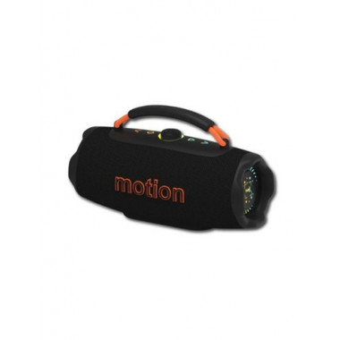 SAMI Altavoz Portatil Bluetooth MOTION RS-9124 Negro 40W Usb,Micro Sd,TWS,Luz Led