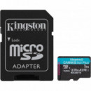 Tarjeta de Memoria Kingston Micro SDXC 1TB Clase10 UHS-I 200MB/s A2 U3 V30