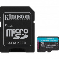Tarjeta de Memoria Kingston Micro SDXC 1TB Clase10 UHS-I 200MB/s A2 U3 V30