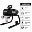 Equipo Airless Eléctrico AICER 1.000 W 210 Bar 1.8 L/min