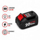 Pack Taladro + Llave de Impacto + Bateria 20V AICER