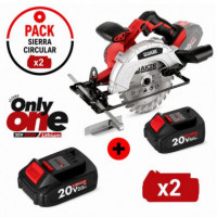 Pack Sierra Circular + Batería 20V AICER