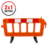 Valla de Seguridad Naranja PAMACON 2X1 Metros