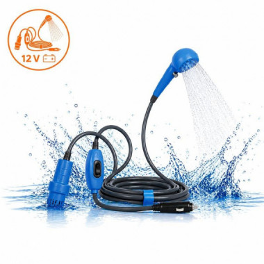 Ducha Port&aacute;til con Bomba Sumergible AIRMEC 12V