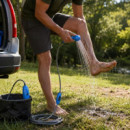 Ducha Portátil con Bomba Sumergible AIRMEC 12V