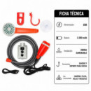 Ducha Portátil Recargable con Bomba Sumergible USB AIRMEC 2.200 Mah