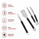 Juego Accesorios Barbacoa AIRMEC 3 Pcs