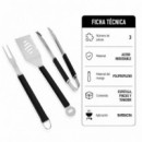 Juego Accesorios Barbacoa AIRMEC 3 Pcs