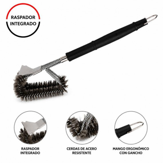 Cepillo Limpieza Barbacoas AIRMEC 43X7CM