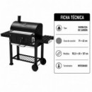 Barbacoa de Carbon Serie Tazacorte AIRMEC 152.5X65X127 Cm
