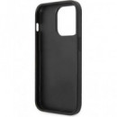 GUESS Carcasa Iphone 14 Pro Max Trasera 4G Gris Con Logo