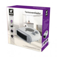 THULOS Termoventilador Calefactor TH-FH12  1000/2000W 2 Posiciones de Calor