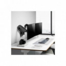 SOPORTE PARED MONITOR AISENS 2 BRAZOS 17-32 9KG BL
