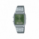 CASIO Reloj Analógico Digital AQ-230A-3AMQYES
