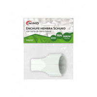 NIMO Enchufe Schuko Hembra Toma Tierra para Montar MEL035