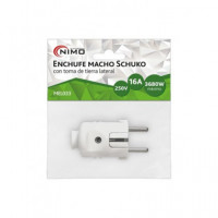 NIMO Enchufe Schuko Macho Toma Tierra para Montar MEL033