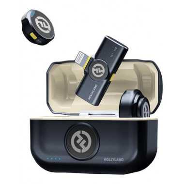 HOLLYLAND Microfono  Inalambrico DUO De Solapa Conector Lightning LARK M2